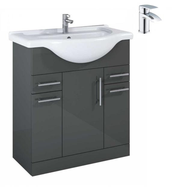 Sonas Belmont Gloss Grey 75 Pack-Corby - *Special Offer
