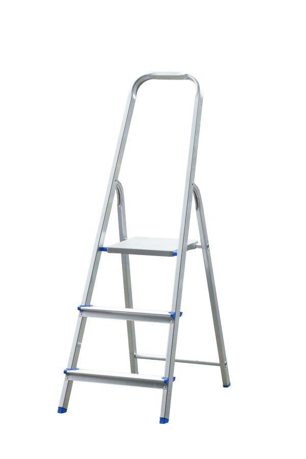 Buildworx 3 Tread Aluminium Step Ladder