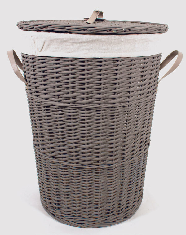 Round Hamper With Liner Small