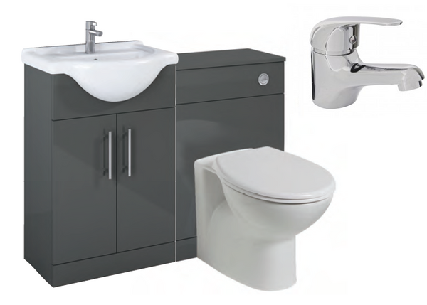 Sonas Belmont Gloss Grey Vanity Pack-Alpha - *Special Offer