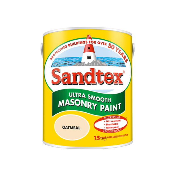 Sandtex Microseal Smooth Masonry Oatmeal 5L