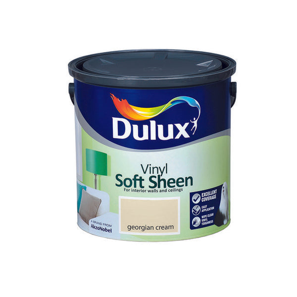 Dulux Vinyl Soft Sheen Georgian Cream  2.5L