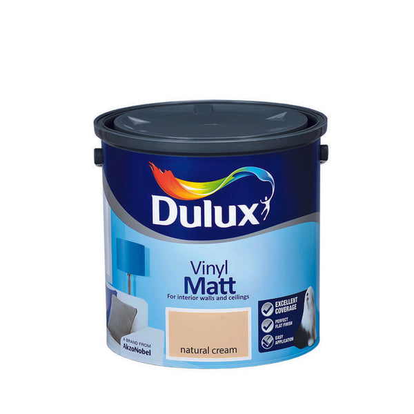 Dulux Vinyl Matt Natural Cream  2.5L