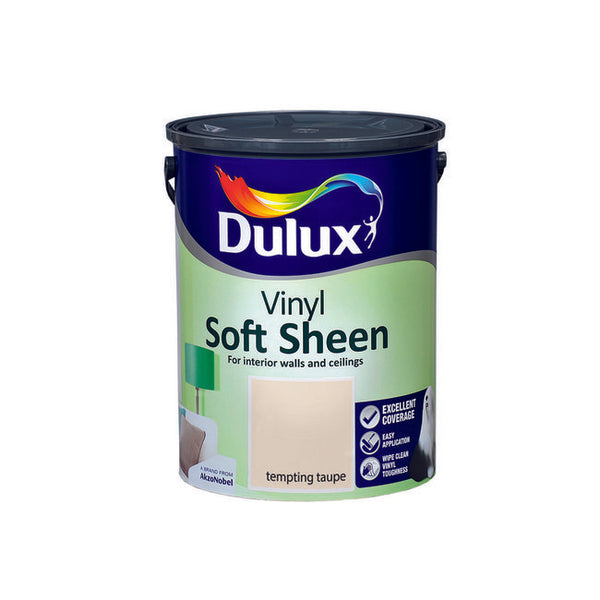 Dulux Vinyl Soft Sheen Tempting Taupe  5L