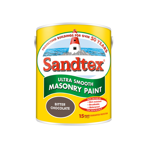 Sandtex Microseal Smooth Masonry Bitter Choclate 5L