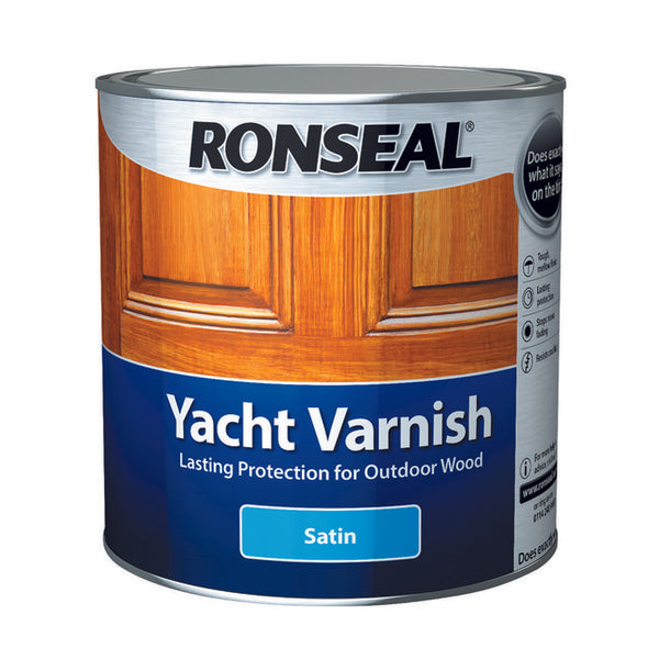 Ronseal Yacht Varnish 2.5L Satin