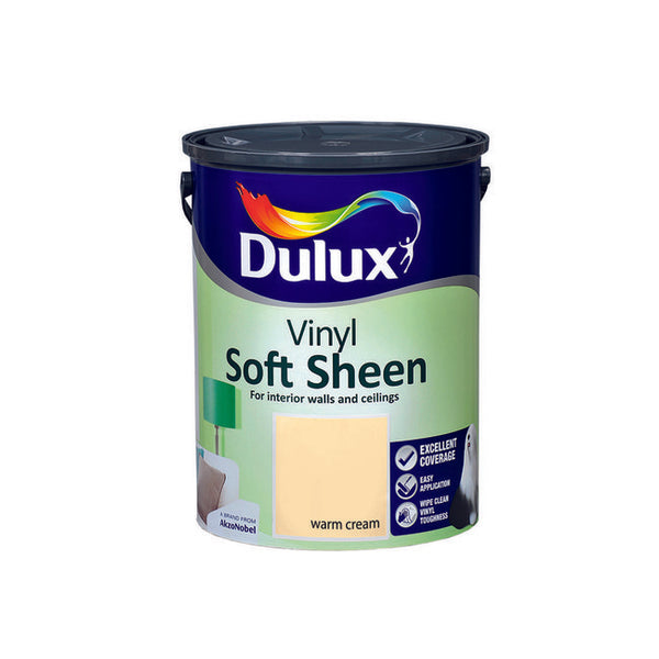 Dulux Vinyl Soft Sheen Warm Cream  5L