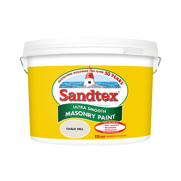 Sandtex Microseal Smooth Masonry Chalk Hill 10L