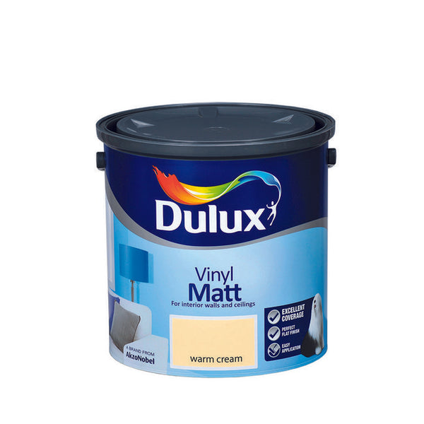 Dulux Vinyl Matt Warm Cream  2.5L