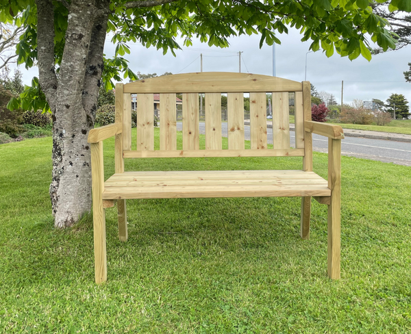 Wooden 2 Seater Bench