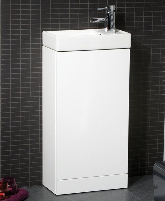 Sonas Basle 40Cm White - Special Offer* - Includes Tap And Waste