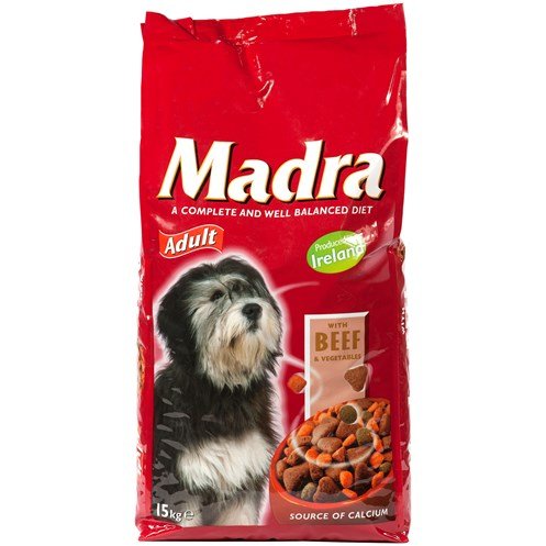Madra Dog Food 15Kg - Beef & Veg
