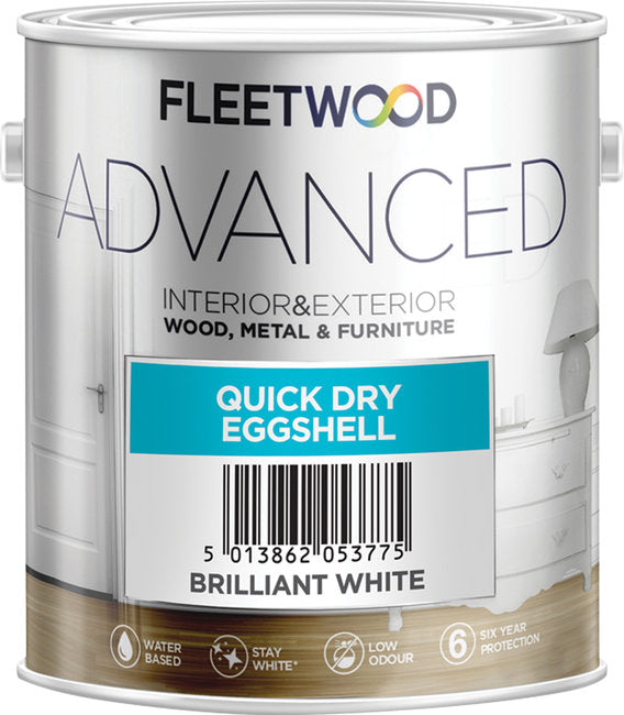 Fleetwood Advanced Eggshell 2.5Ltr