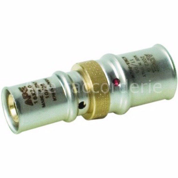 APE Ap103 Straight Reduce Coupler - Ø40 (4.0) X Ø32 (3.0)