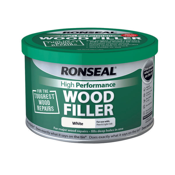 Ronseal High Performance Wood Filler 275g White