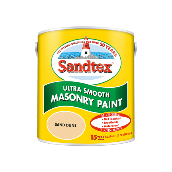 Sandtex Microseal Smooth Masonry Sand Dune 2.5L