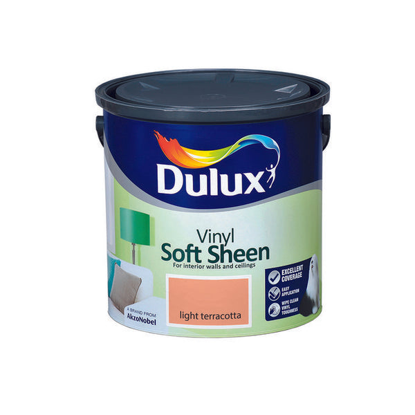 Dulux Vinyl Soft Sheen Light Terracotta  2.5L